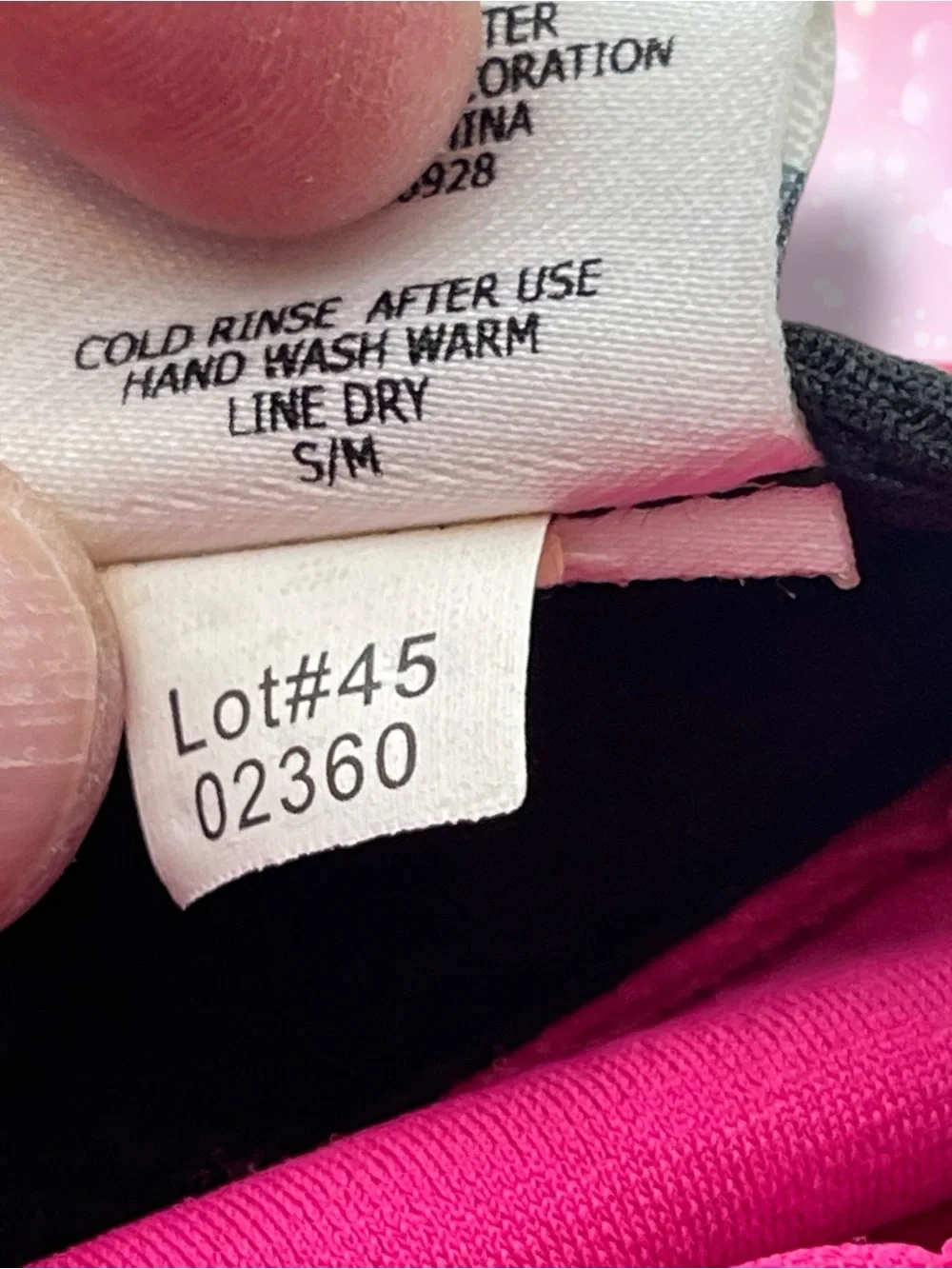 Coolibar UPF 50+ Ruched Sun Hat Bucket Visor Hot Pink Vibrant S/M